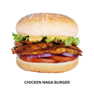 Naga Chicken Burger Meal