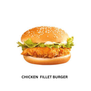 Chicken Fillet Burger Meal