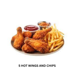 5 Hot Wings Meal