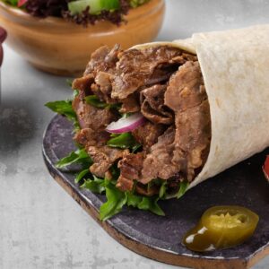 Lamb Doner Wrap Meal