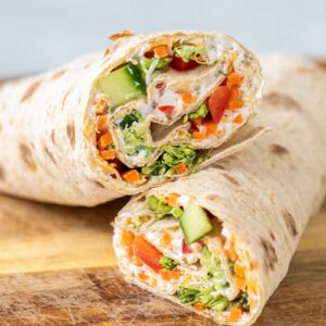 Vegetable Wrap Meal