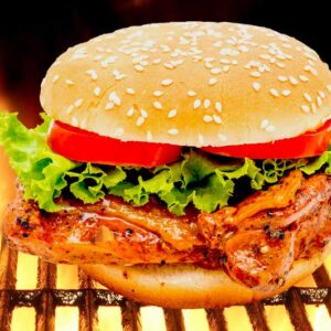Piri Piri Chicken Burger Meal